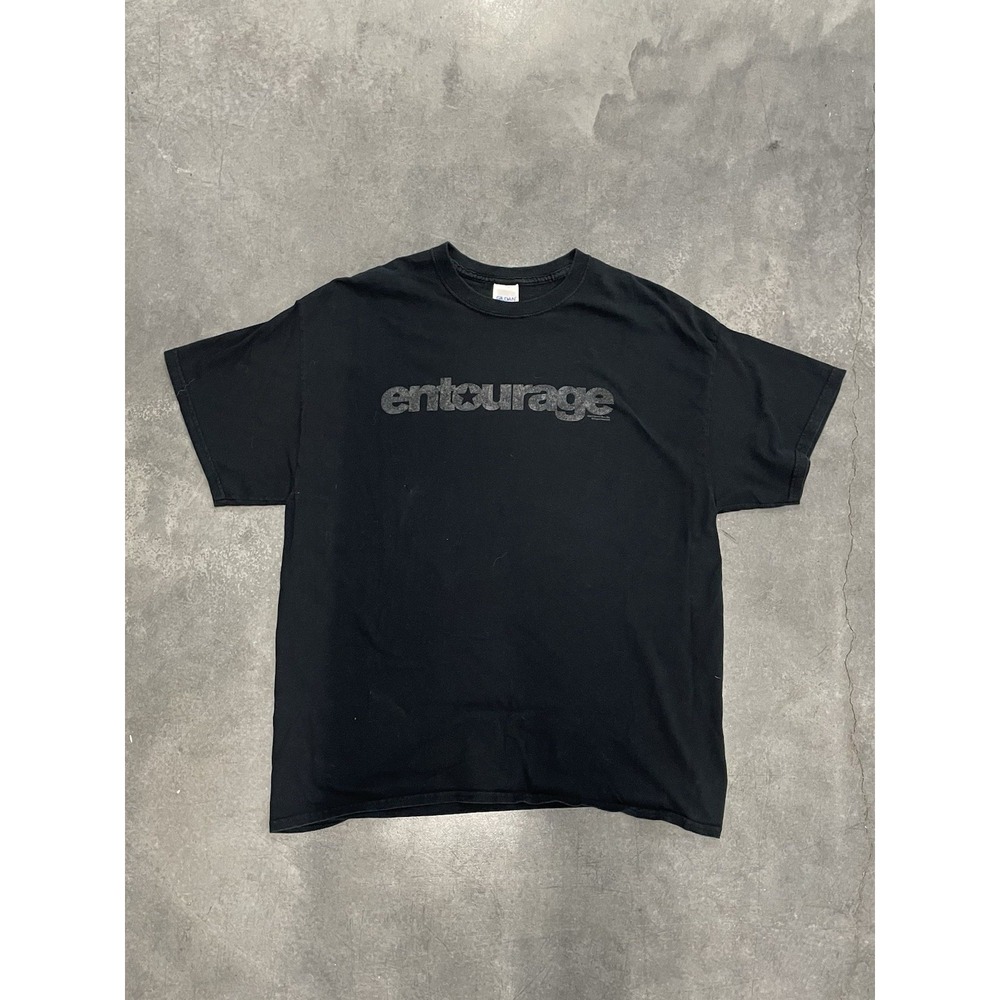 Gildan Entourage Movie Promo Men XL Black Excellent 2015 Graphic Tee
